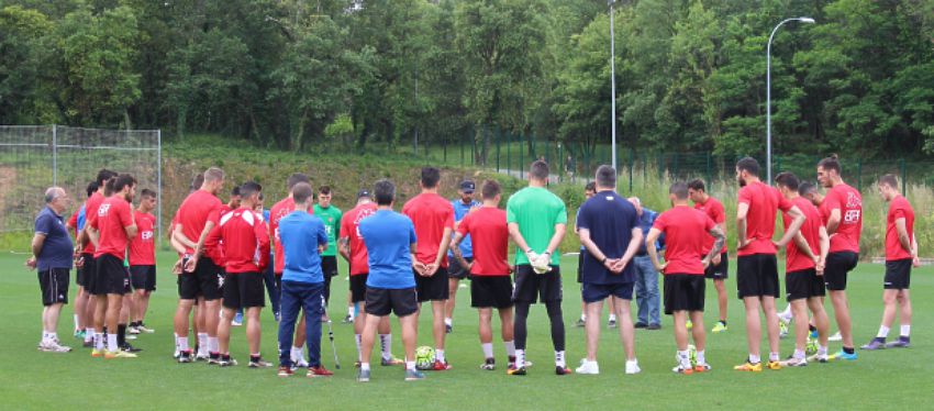 Entrenamiento Girona | Foto: @GironaFC