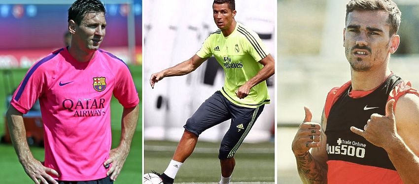 De los tres de arriba el Barça será el que tenga una pretemporada más light. Foto: Instagram.
