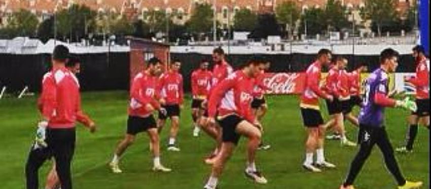 Entrenamiento del Girona FC | Foto: Twitter @GironaFC