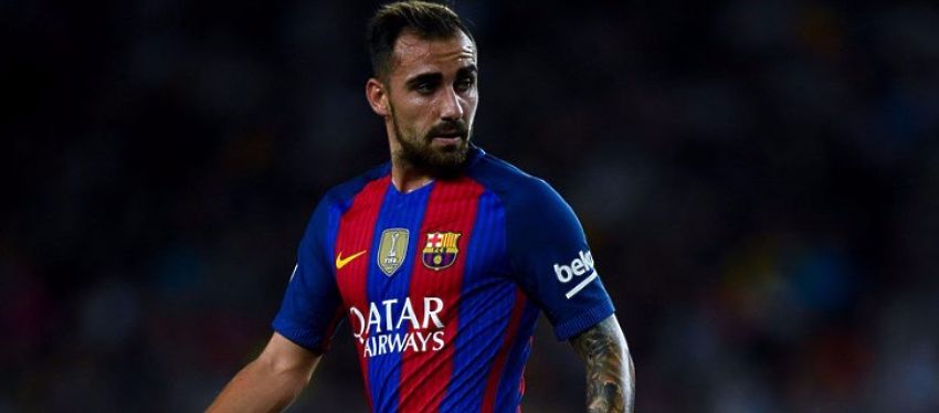 Paco Alcácer sigue sin encontrar su sitio en el Barça. Foto: Twitter.