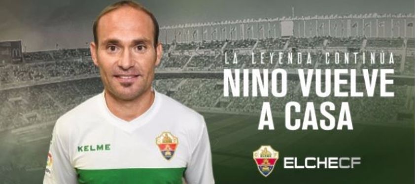 Mensaje de bienvenida del Elche a su nuevo fichaje | Foto: Elche CF