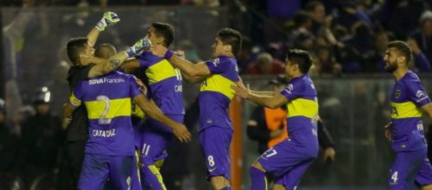 Celebración jugadores Boca Juniors - Foto: Twitter
