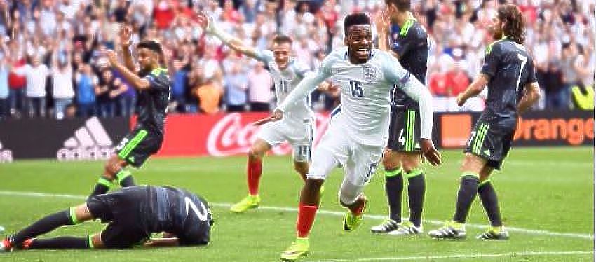 Gol marcado por Daniel Sturridge | Foto: @ England