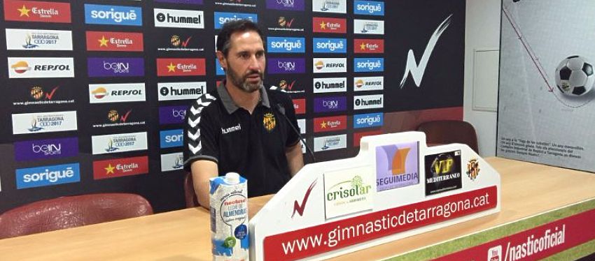 Rueda de prensa de Vicente Moreno | Foto. @Nastictarragona