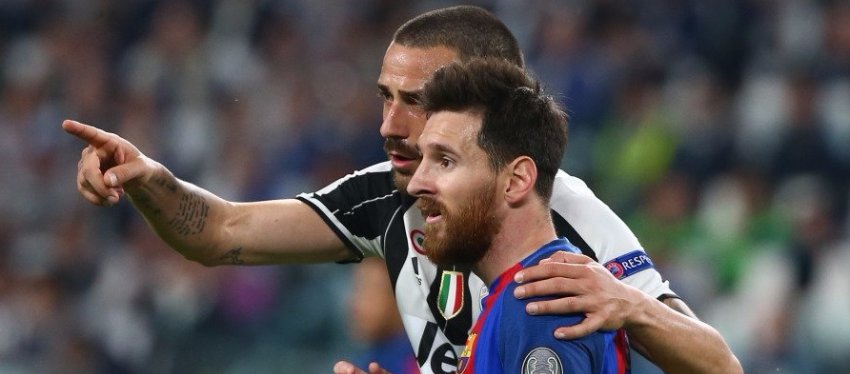 Bonucci consiguió el ansiado trofeo. Foto: Twitter.