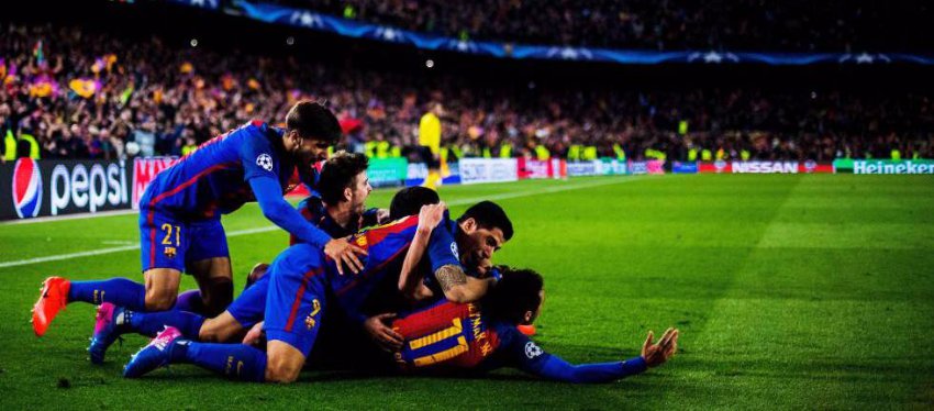 El Barça quiere agarrarse a otra noche mágica en el Camp Nou. Foto: El País.