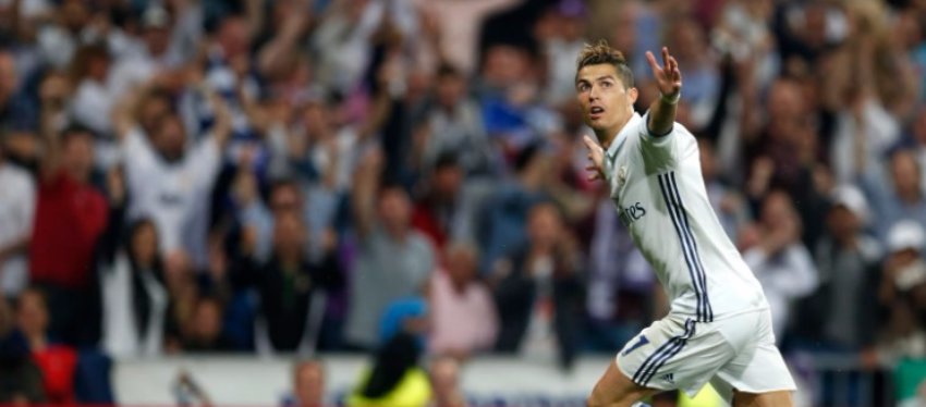 Cristiano Ronaldo fulminó al Atlético de Madrid. Foto: Twitter.