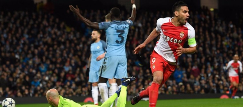 Falcao, uno de los grandes protagonistas de la pasada jornada de Champions. Foto: Twitter.