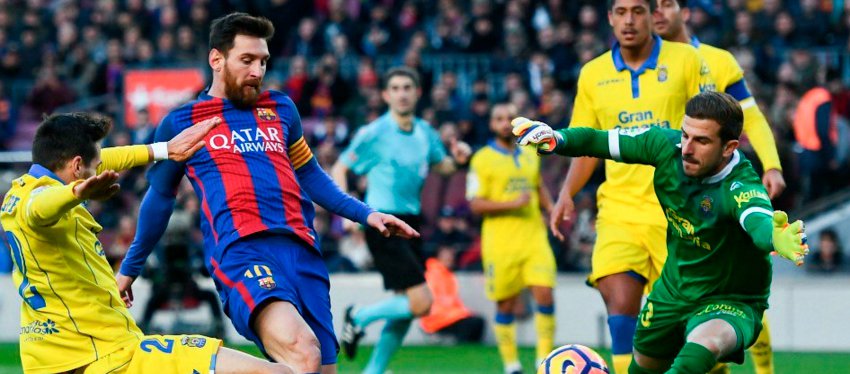 Barcelona y Las Palmas no se verán hoy sobre el césped del Camp Nou. Foto: Twitter.