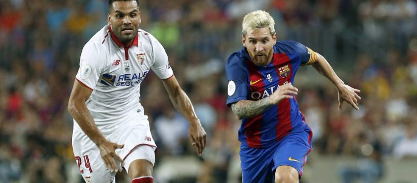 Messi vuelve al trabajo ante su víctima favorita. Foto: Diario AS.
