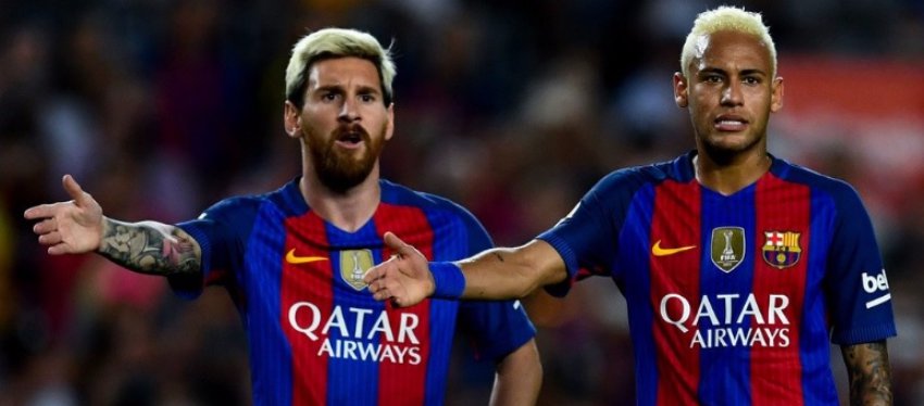 Messi no coincidirá con su compañero Neymar mañana en el césped de Los Cármenes. Foto: Twitter.