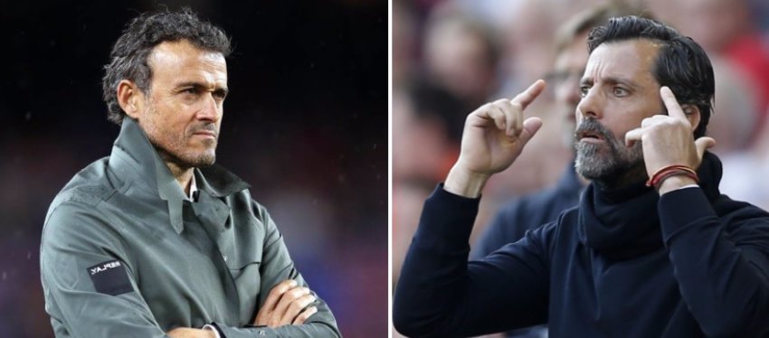 Luis Enrique y Quique Sánchez Flores volverán a centrar la atención en el derbi catalán.