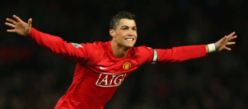 Cristiano Ronaldo, en su etapa en el Manchester United. Foto: Metrouk.