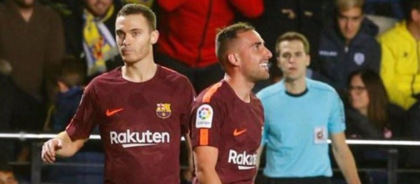 Vermaelen y Alcácer, dos de las sorpresas del mes de diciembre. Foto. Twitter.