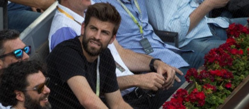 Piqué, el pasado año en el Masters de Madrid. Foto: La Vanguardia.