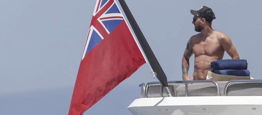Messi disfruta de sus vacaciones en Ibiza. Foto: GHS/GTRES.