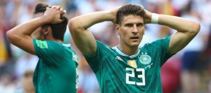 El adiós de Alemania, la gran sorpresa en Rusia. Foto: Twitter.