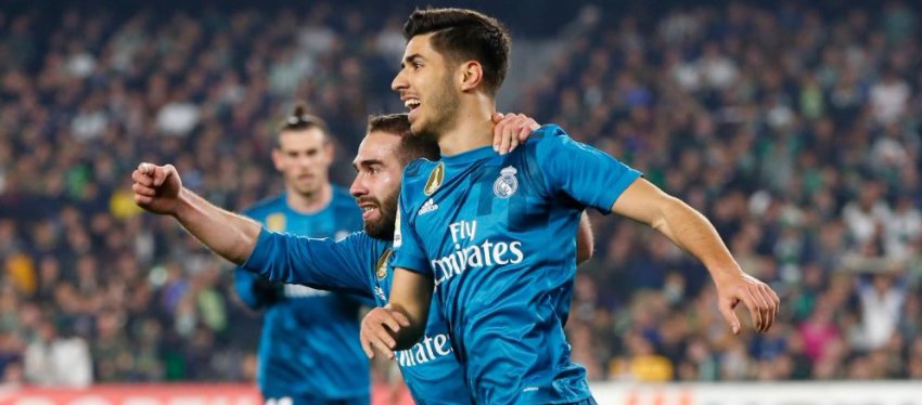 Asensio, protagonista en el Benito Villamarín. Foto: Real Madrid.