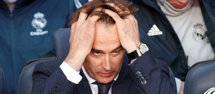 Lopetegui, el pasado domingo en el Camp Nou. Foto: Twitter.