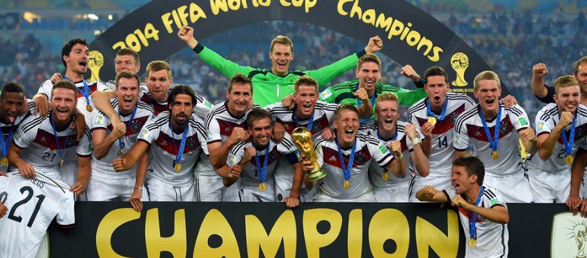 Alemania, vigente campeona del Mundial. Foto: FIFA.