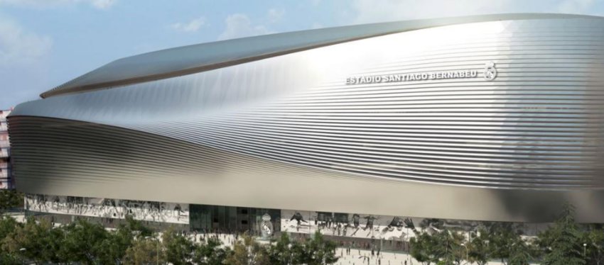 Así será el nuevo estadio del Real Madrid. Foto: Twitter.