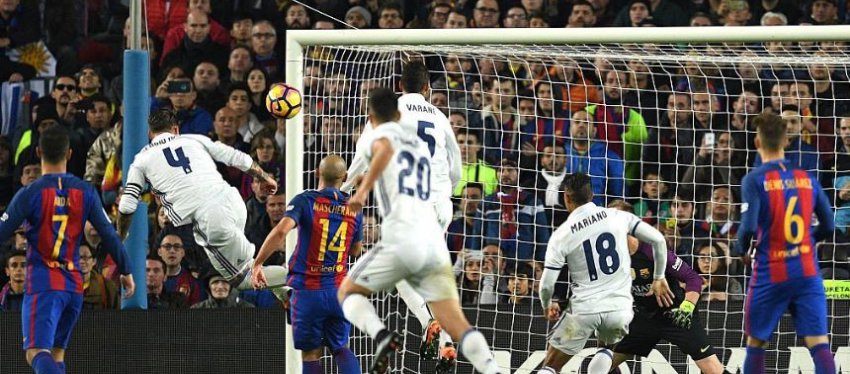 El Clásico, un partido de altos vuelos. Foto: Twitter.