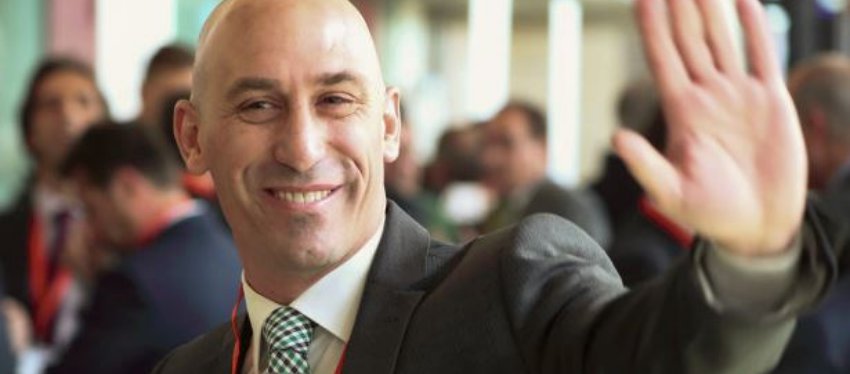 Luis Rubiales, presidente de la Federación Española de Fútbol