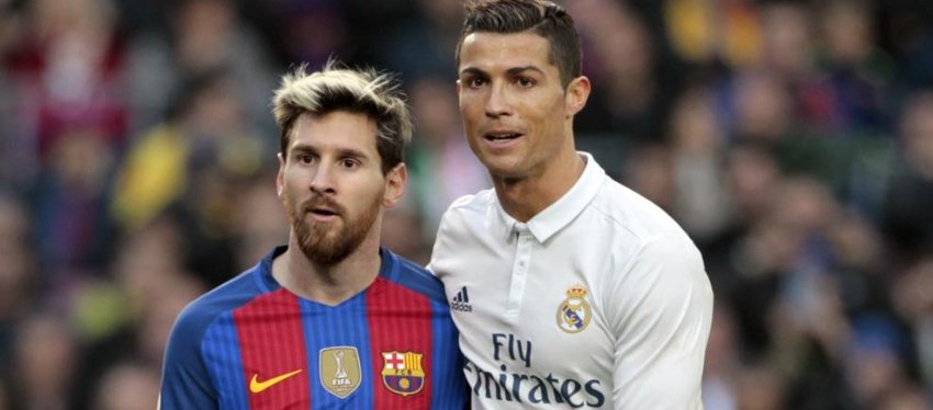Messi y Cristiano, un duelo que parece eterno. Foto: Twitter.