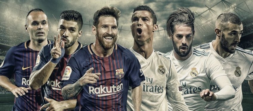 Barcelona y Real Madrid volverán a acaparar el fin de semana. Foto: @minutofinal.