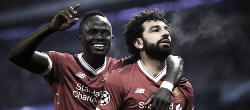 Salah, la estrella del Liverpool. Foto: Twitter.
