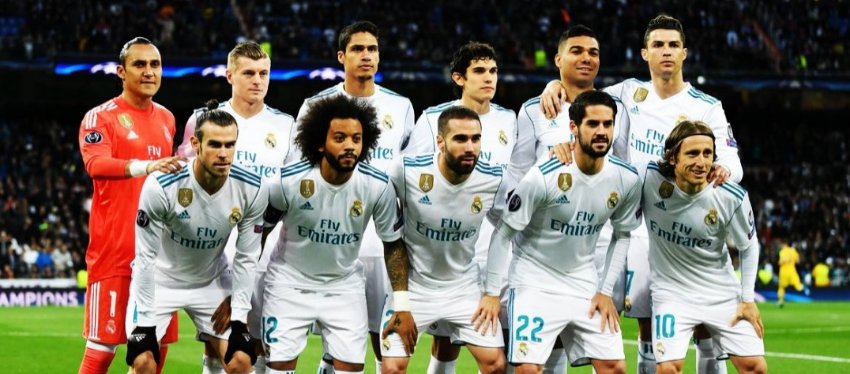 El once del Real Madrid anoche ante la Juventus. Foto: Twitter.