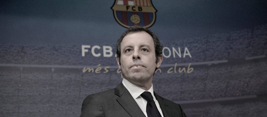 Sandro Rosell, en su etapa como presidente del Barça. Foto: El Confidencial.
