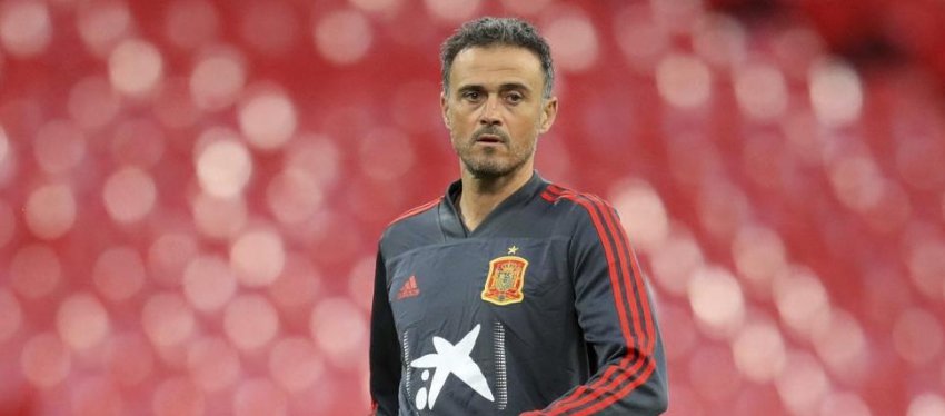 Luis Enrique, seleccionador español. Foto: Twitter (@mundodeportivo).