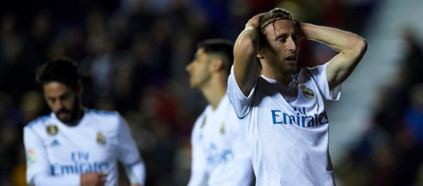 El Real Madrid sumó un nuevo tropiezo en Liga. Foto: Twitter.