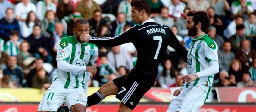 Cristiano Ronaldo, en una de sus expulsiones. Foto: Twitter.